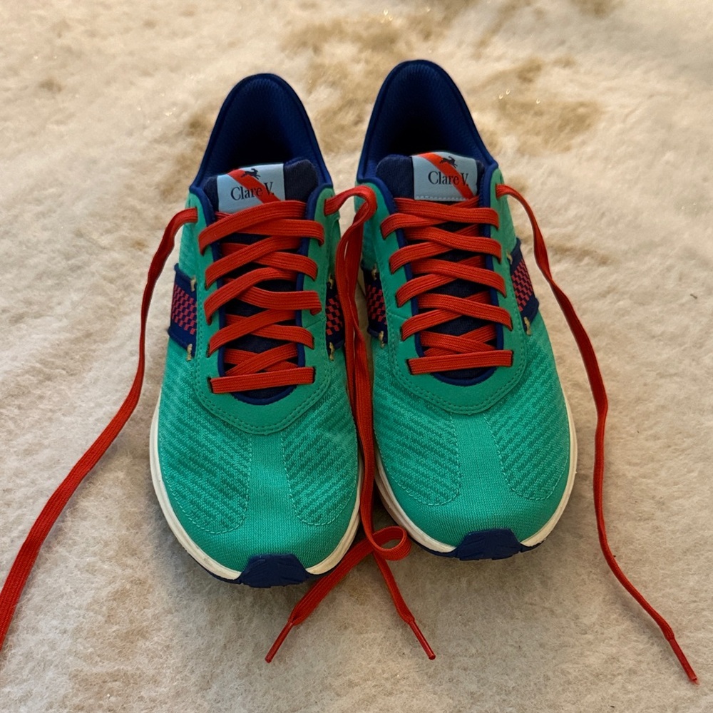 Tracksmith x Clare v. Elliot sneaker